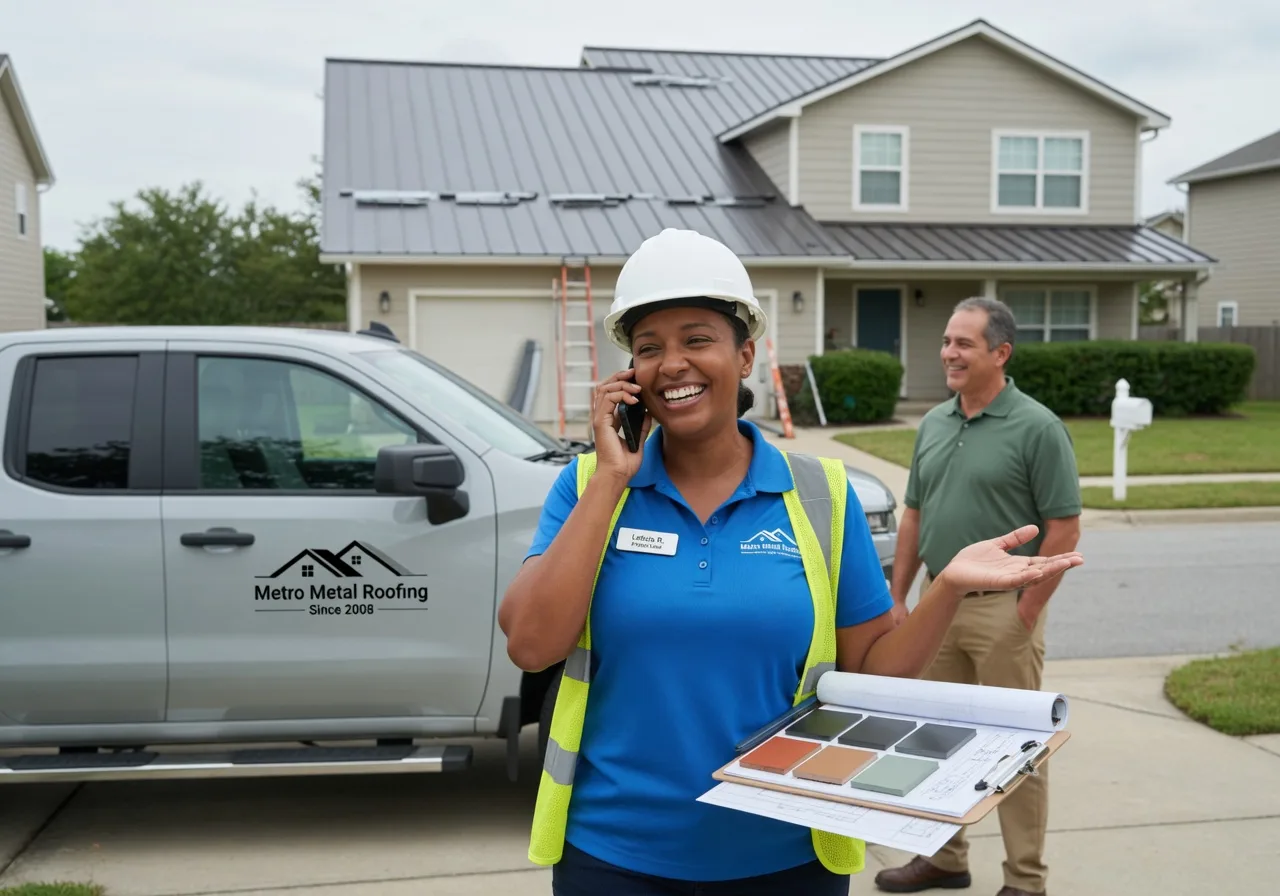 Storm Damage Metal Roof Repair in Erie, IL